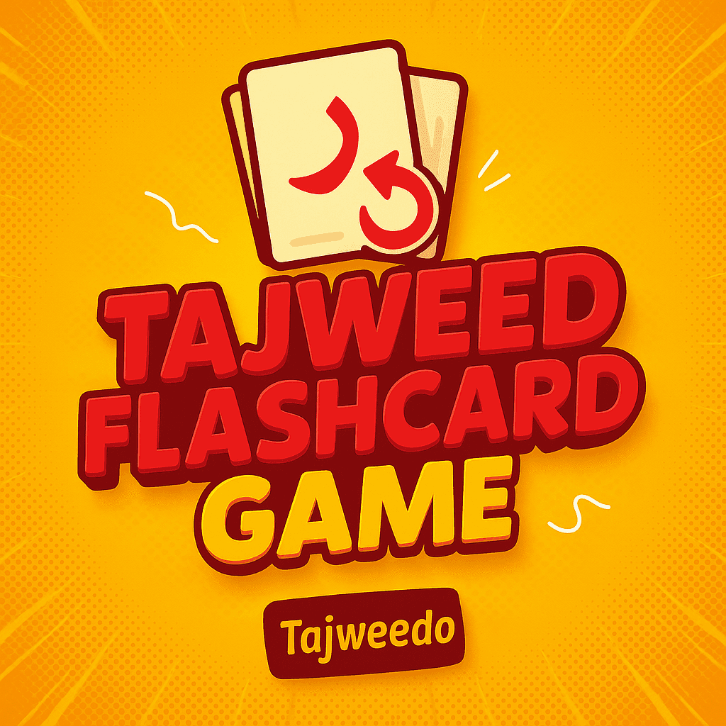 Tajweed Flashcard